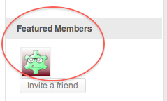 Featured Members Widget