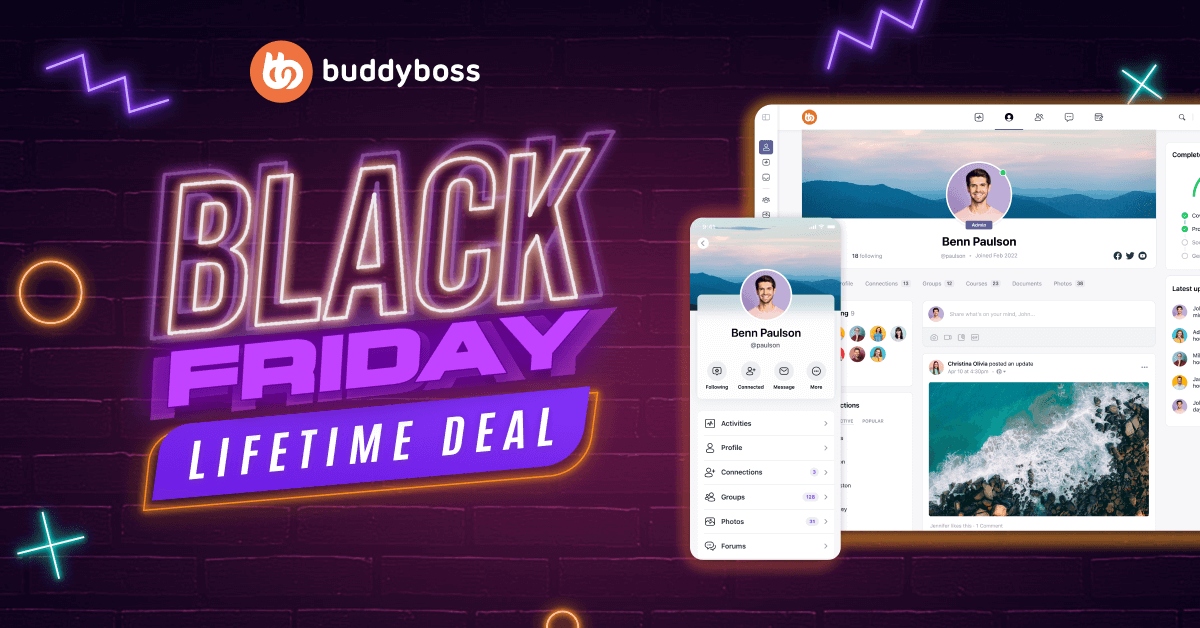 BuddyBoss Theme & Platform Pro Black Friday Deal